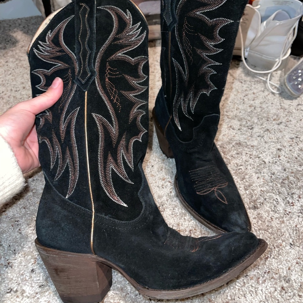 Genuine Leather Cowgirl Boots